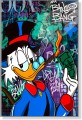 Obraz SKNERUS MCKWACZ Płonący Dolar Cygaro Nowoczesny Luksusowy Pop Art Street Art Money do Biura
