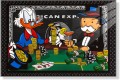 Obraz Sknerus McKwacz i Monopoly Poker – Nowoczesny Obraz Pop Art do Biura