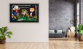 Obraz Sknerus McKwacz i Monopoly Poker – Nowoczesny Obraz Pop Art do Biura