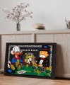 Obraz Sknerus McKwacz i Monopoly Poker – Nowoczesny Obraz Pop Art do Biura