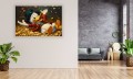 Obraz Sknerus McKwacz Kąpiel w Złocie – Nowoczesny Obraz Pop Art do Biura
