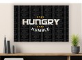 Obraz STAY HUNGRY Stay Humble OBRAZ Motywacyjny Dolary Biznes Kasa