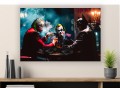 Obraz BATMAN JOKER Poker Gra o Gotham OBRAZ Motywacyjny Mroczny Rycerz