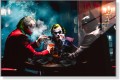 Obraz BATMAN JOKER Poker Gra o Gotham OBRAZ Motywacyjny Mroczny Rycerz
