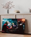 Obraz BATMAN JOKER Poker Gra o Gotham OBRAZ Motywacyjny Mroczny Rycerz