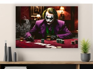 Obraz JOKER POKER Why So Serious OBRAZ Motywacyjny Mroczny Rycerz Loft