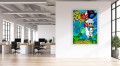 Obraz SKNERUS MCKWACZ Pieniądze Dolary OBRAZ Pop Art Graffiti Komiks