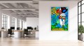 Obraz SKNERUS MCKWACZ Pieniądze Dolary OBRAZ Pop Art Graffiti Komiks