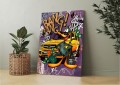 Obraz KACZOR DAFFY Mercedes G Klasa OBRAZ Pop Art Gucci Rolex G-Wagon