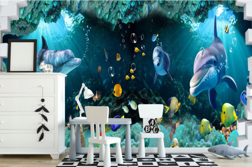 Fototapeta dla dzieci ocean ryby morze-fsd139.png