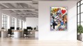 Obraz DZIEWCZYNKA Z BALONIKIEM Banksy OBRAZ Pop Art Keep Smiling Graffiti