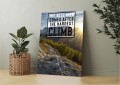 Obraz THE BEST VIEW Comes After The Hardest Climb OBRAZ Motywacyjny Góry Loft