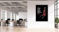 Obraz MICHAEL JORDAN No Shortcuts OBRAZ Motywacyjny Koszykówka Sport Loft