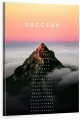 Obraz MOUNTAIN OF SUCCESS Góra Sukcesu OBRAZ Motywacyjny Biznes Pejzaż Loft