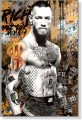 Obraz CONOR MCGREGOR Rich Make Your Money OBRAZ Motywacyjny UFC Rolex Pop Art