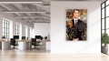 Obraz YOU CANNOT STOP ME Wilk z Wall Street OBRAZ Motywacyjny Biznes Rolex Pop Art
