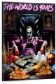 Obraz JOKER The Boss Scarface OBRAZ Motywacyjny Pieniądze Bitcoin Loft