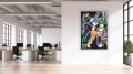 Obraz BUGS BUNNY Lola Love OBRAZ Pop Art Kaczor Daffy Pieniądze Loft