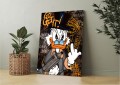 Obraz SKNERUS MCKWACZ Go Get It OBRAZ Motywacyjny Thug Life Gangster Loft