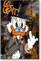 Obraz SKNERUS MCKWACZ Go Get It OBRAZ Motywacyjny Thug Life Gangster Loft