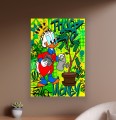 Obraz SKNERUS MCKWACZ Sadzenie Pieniędzy OBRAZ Motywacyjny Gucci Biznes Pop Art