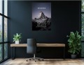 Obraz SUCCESS Góra Sukcesu Motywacyjny Nowoczesny OBRAZ Biznes Loft Premium