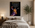 Obraz KOBE BRYANT MAMBA MENTALITY Koszykówka Los Angeles Lakers Cytat Sportowy