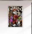 Obraz KRÓLIK BUGS Król Pop Art Król Szat Versace Pieniądze Graffiti Kolorowy Kolarz