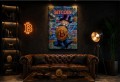 Obraz MONOPOLY BITCOIN Pan Monopoly Kryptowaluty Giełda Dollar Kolarz Pop Art