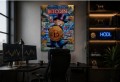 Obraz MONOPOLY BITCOIN Pan Monopoly Kryptowaluty Giełda Dollar Kolarz Pop Art
