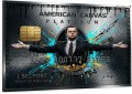 Obraz Wilk z Wall Street - Karta Platinum - Pop Art Street Art Premium