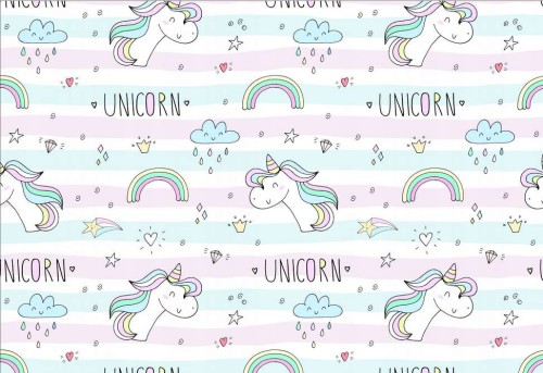 Fototapeta dla dzieci unicorn jednorożectęcza fsd103