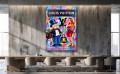 Obraz MONOPOLY LOUIS VUITTON Jessica Rabbit – Nowoczesny Pop Art Fashion do Salonu i Garderoby