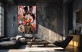 Obraz SCROOGE MCDUCK GUCCI STYLE Money – Nowoczesny Pop Art Kaczor do Biura i Salonu