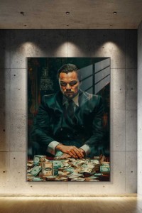 Obraz WOLF OF WALL STREET Jordan Belfort – do Gabinetu i Biura