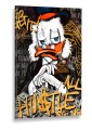 Obraz SCROOGE MCDUCK ALL HUSTLE Cigar – Nowoczesny Pop Art do Gabinetu i Biura