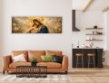 OBRAZ NA PŁÓTNIE CANVAS MATKA BOSKA Z DZIECIĄTKIEM JEZUS