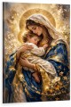 Obraz na płótnie Matka Boska z Dzieciątkiem Jezus Religijny canvas 