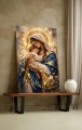 Obraz na płótnie Matka Boska z Dzieciątkiem Jezus Religijny canvas 