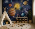 Fototapeta dla CHŁOPCA kosmos planety kosmiczna przygoda