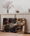 Obraz Samochód BMW M4 Gold – Tuned Supercar Motoryzacja Premium