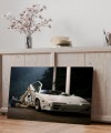 Obraz Wilk z Wall Street Jordan Belfort – Lamborghini Countach Kino Premium
