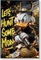 Obraz Sknerus McKwacz Let's Hunt Some Money – Kaczor Scrooge Biznes Premium