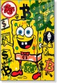Obraz SpongeBob Dollar Bob – Bitcoin Ethereum Krypto Street Art Premium