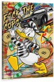Obraz Kaczor Donald Cops – Street Art Graffiti Biznes Pieniądze Premium