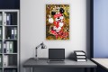 Obraz Myszka Miki Supreme Rich Gold – Luxury Street Art Pop Art Premium