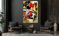 Obraz Myszka Minnie Champagne Porsche – Luxury Street Art Pop Art Premium
