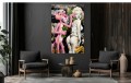 Obraz Różowa Pantera Marilyn Monroe Moët – Luxury Street Art Pop Art Premium