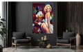 Obraz SKNERUS MCKWACZ Marilyn Monroe Luksusowy – Nowoczesna Sztuka Loft Street Art
