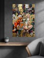 Obraz do salonu sypialni LUXUS LIFESTYLE Sknerus McKwacz i Marilyn Monroe